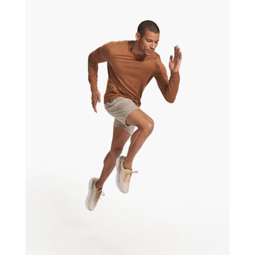 on model image of Ponto Performance Crewneck Sweatshirt
