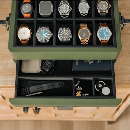 lifestyle image of Military Watch Box