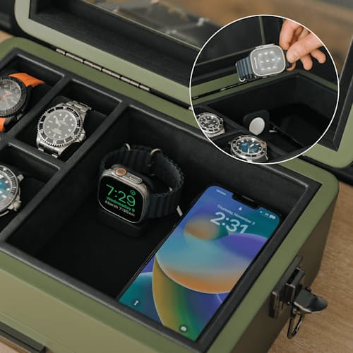 lifestyle image of Military Watch Box