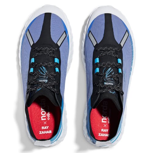 laydown image of norda 001 RZ 2023 Trail Running Sneaker