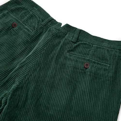 laydown image of Palmas Soft Corduroy Pleated Trousers