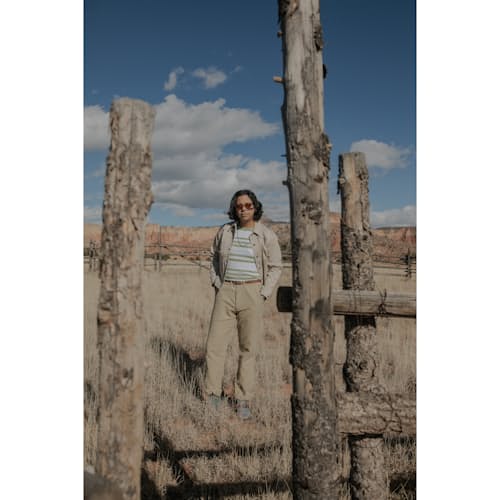 lifestyle image of Rustic Plainweave Hunting Jacket