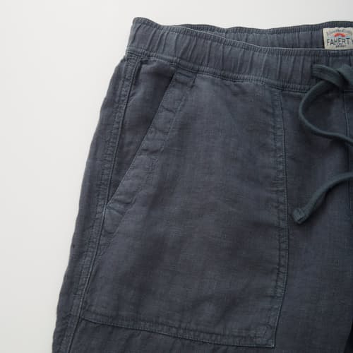 laydown detail image of Linen Drawstring Pant
