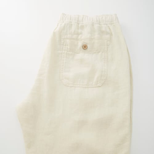 laydown image of Linen Drawstring Pant