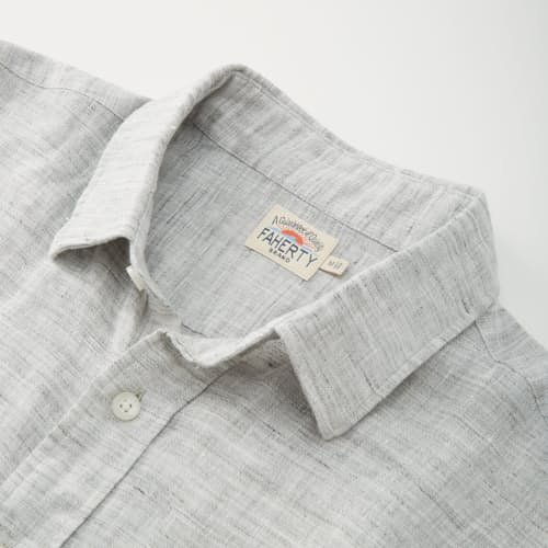 lifestyle image of Linen Laguna Shirt