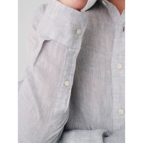 lifestyle image of Linen Laguna Shirt