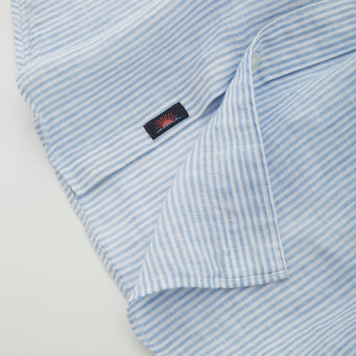 laydown detail image of Linen Laguna Shirt