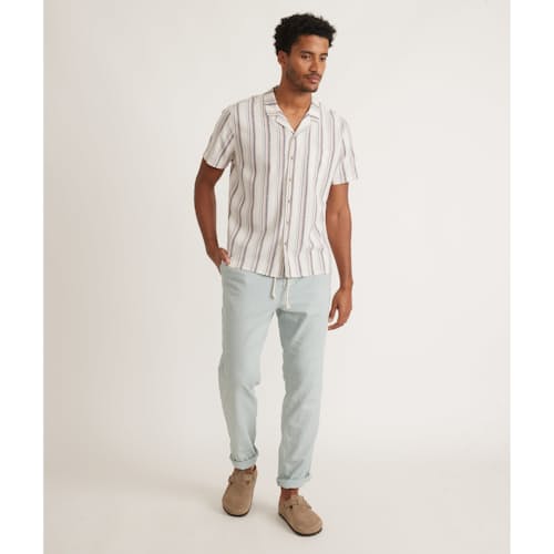 lifestyle image of Resort Hemp Tencel Shirt