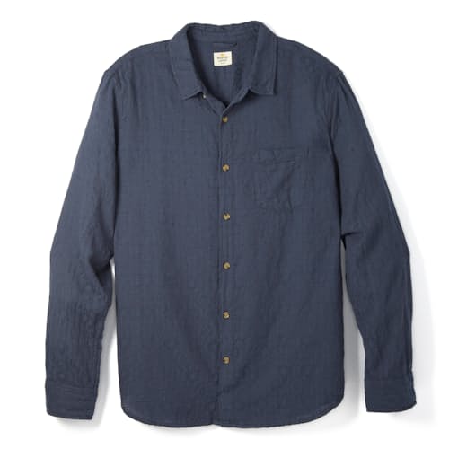 laydown image of Theo Textured Shirt