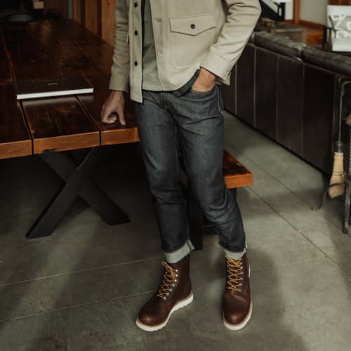 lifestyle image of Iron Ranger Traction Tread Boot