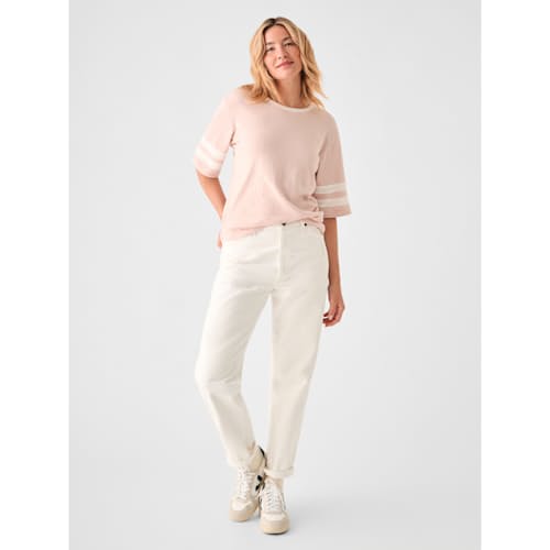 laydown image of Women's Cloud Varsity Tee