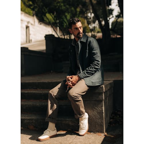 lifestyle image of The Ojai Chore Coat