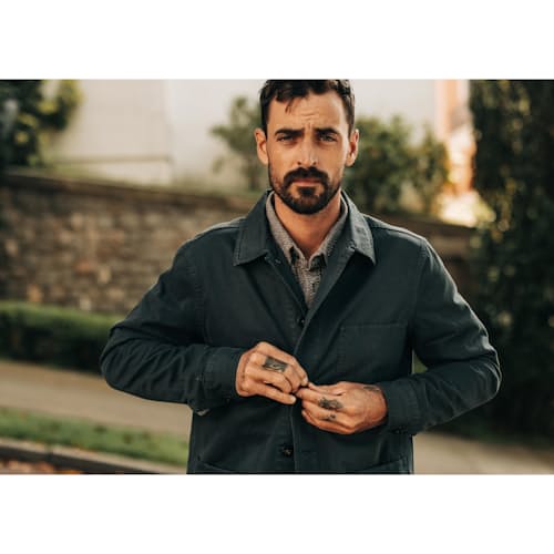 lifestyle image of The Ojai Chore Coat