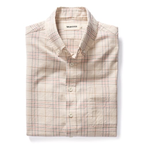 laydown image of The Jack Everyday Oxford Shirt