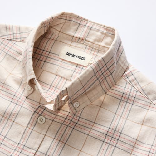 laydown detail image of The Jack Everyday Oxford Shirt
