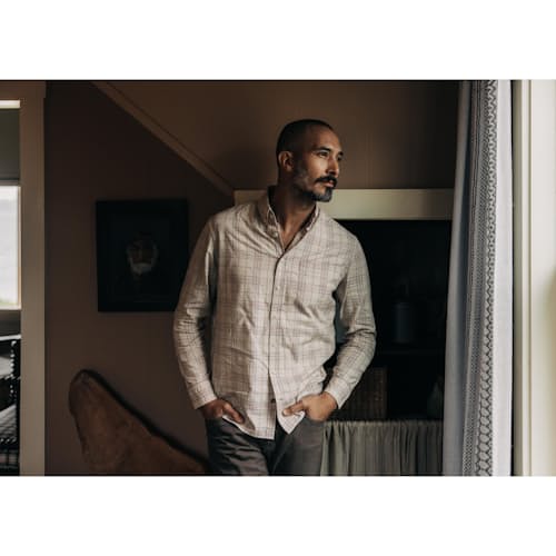lifestyle image of The Jack Everyday Oxford Shirt