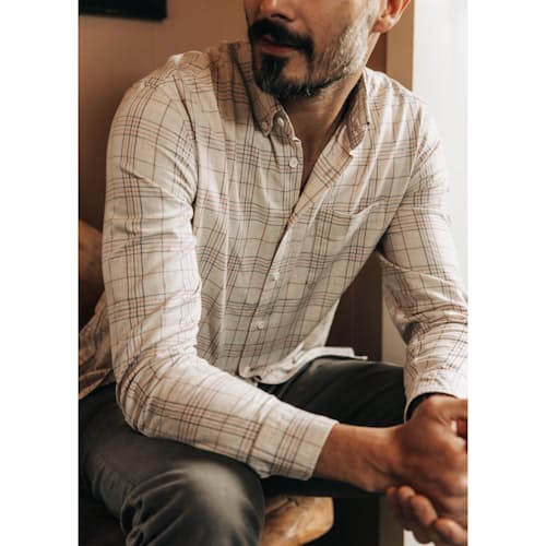 lifestyle image of The Jack Everyday Oxford Shirt