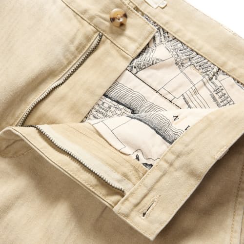 lifestyle image of The Matlow Straight Leg Single Pleat Pant