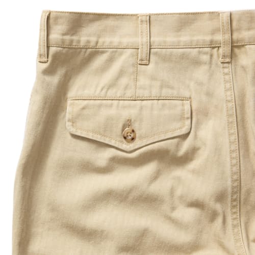 laydown image of The Matlow Straight Leg Single Pleat Pant