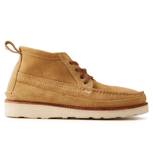 laydown image of Huckberry x Easymoc Scout Boot