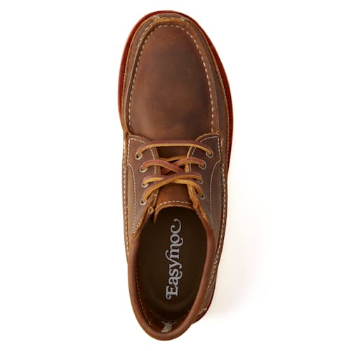 laydown image of Huckberry x Easymoc Scout Boot