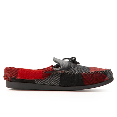laydown image of Easymoc x Faribault Wool Moccasin