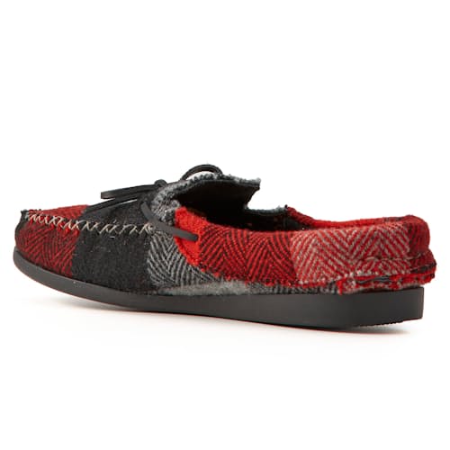 laydown image of Easymoc x Faribault Wool Moccasin