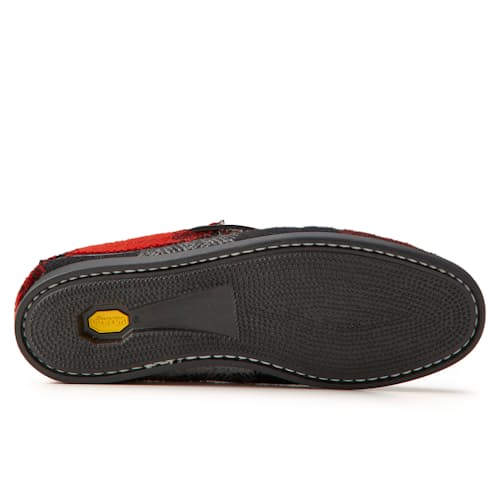 laydown image of Easymoc x Faribault Wool Moccasin
