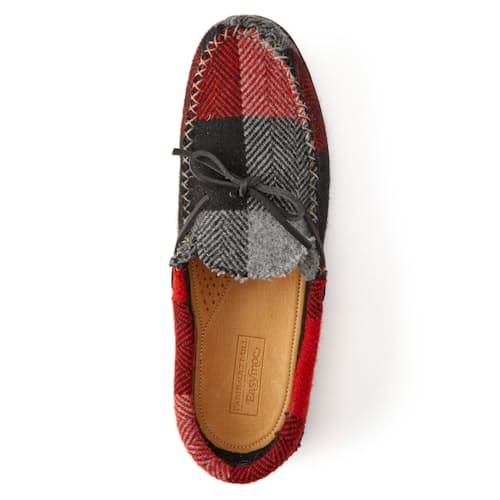laydown image of Easymoc x Faribault Wool Moccasin