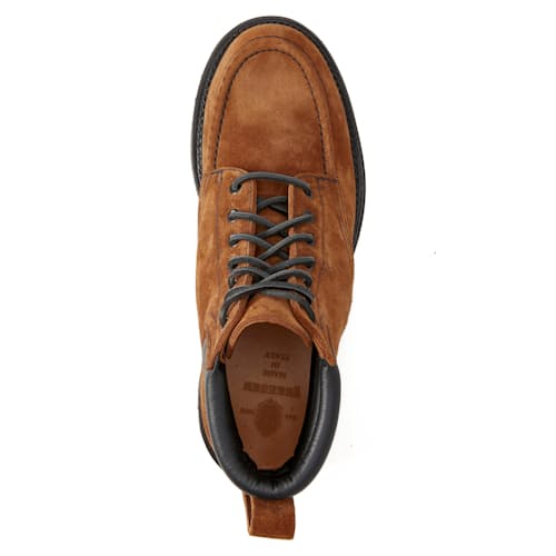 laydown image of Salvia Suede Boots
