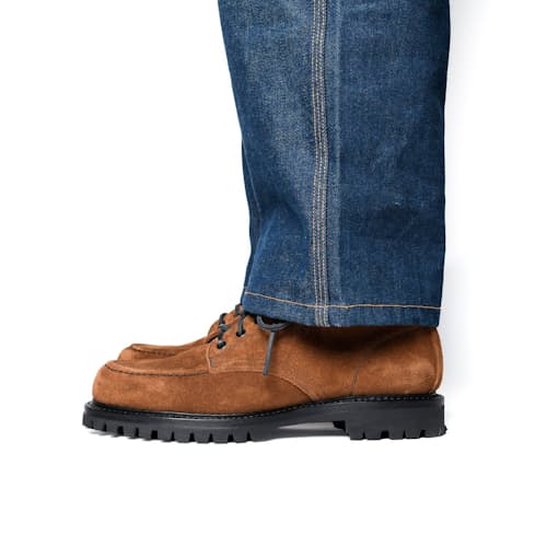 laydown image of Salvia Suede Boots