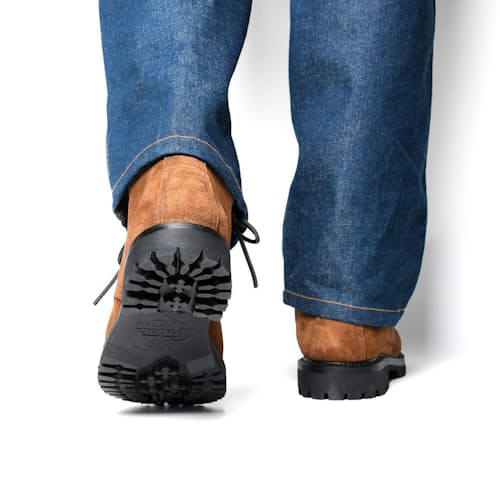 laydown image of Salvia Suede Boots