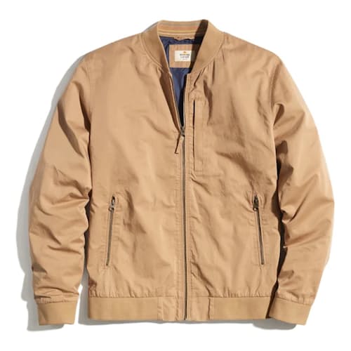 laydown image of Luca Dry Wax Bomber