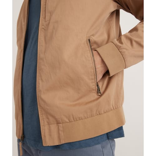 laydown image of Luca Dry Wax Bomber