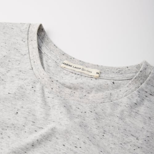 laydown image of Signature Printed Pocket T-Shirt