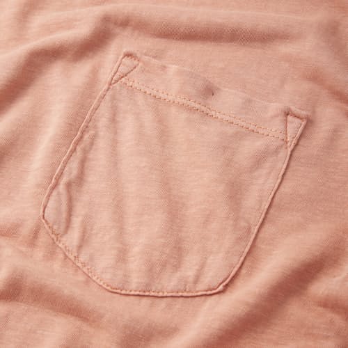 lifestyle image of Hemp Cotton Pocket T-Shirt