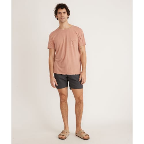 lifestyle image of Hemp Cotton Pocket T-Shirt
