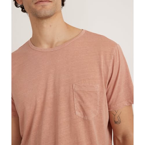 laydown image of Hemp Cotton Pocket T-Shirt