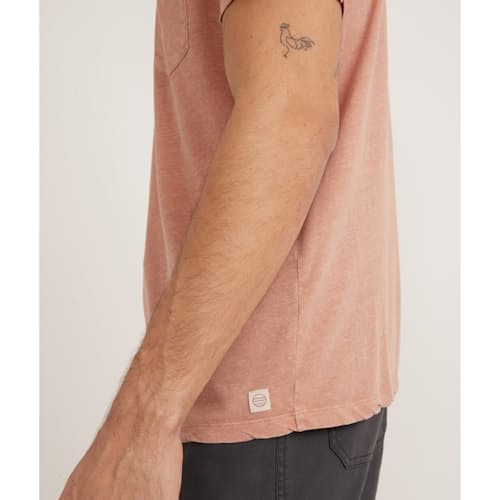 lifestyle image of Hemp Cotton Pocket T-Shirt