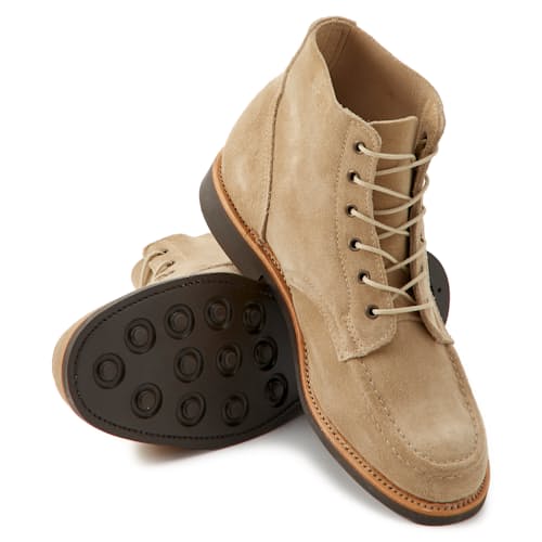 laydown image of Wilson Unlined Apron Derby Boot