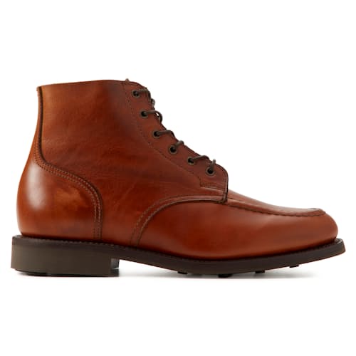 laydown image of Wilson Unlined Apron Derby Boot