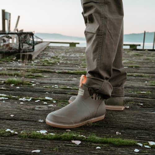 laydown image of Huckberry x Xtratuf Waterproof Deck Boot