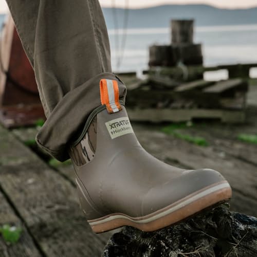 laydown image of Huckberry x Xtratuf Waterproof Deck Boot