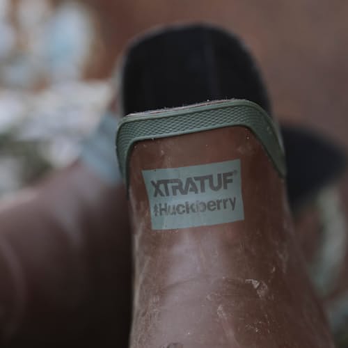 lifestyle image of Huckberry x Xtratuf Waterproof Legacy Altitude Chelsea Boot