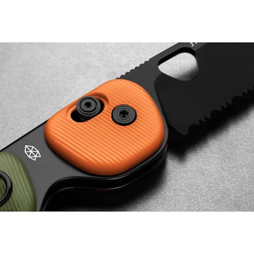 laydown image of The Redstone Pocket Knife