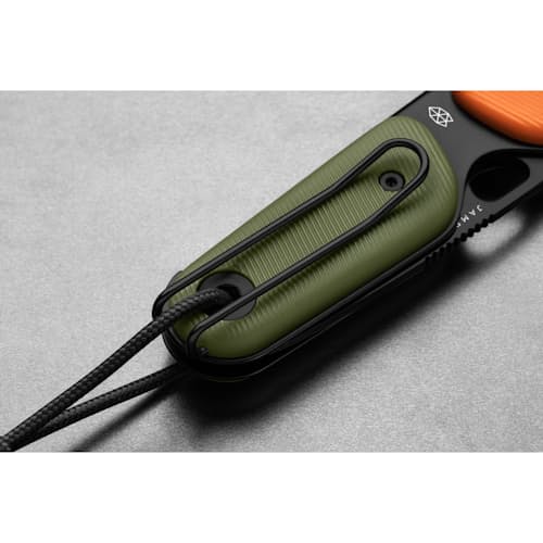 laydown image of The Redstone Pocket Knife