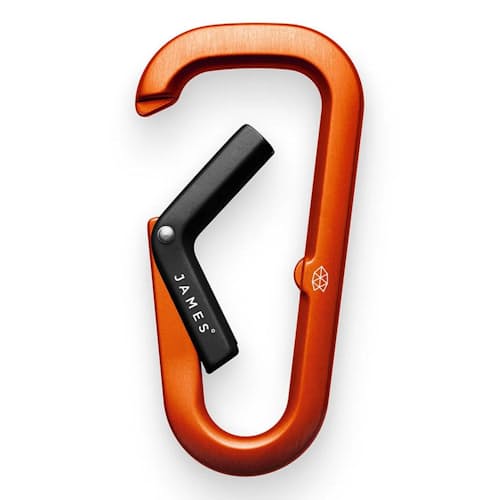 laydown image of The Hardin Carabiner