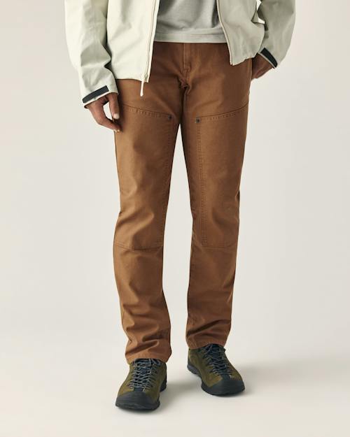 lifestyle image of Rover Double-Knee Work Pant - HB Straight