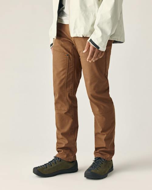lifestyle image of Rover Double-Knee Work Pant - HB Straight