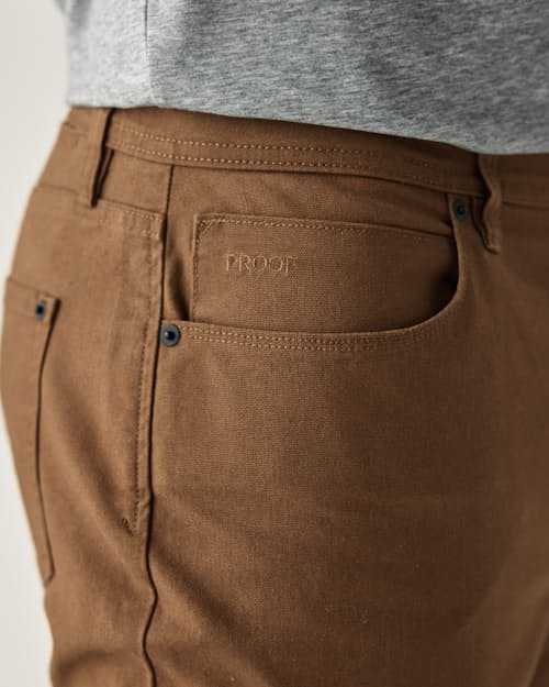 on model image of Rover Double-Knee Work Pant - HB Straight